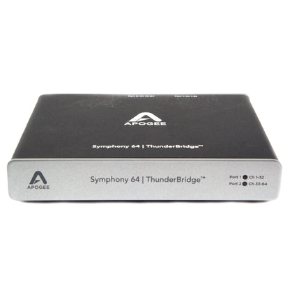 Apogee Symphony 64 ThunderBridge Thunderbolt Connection