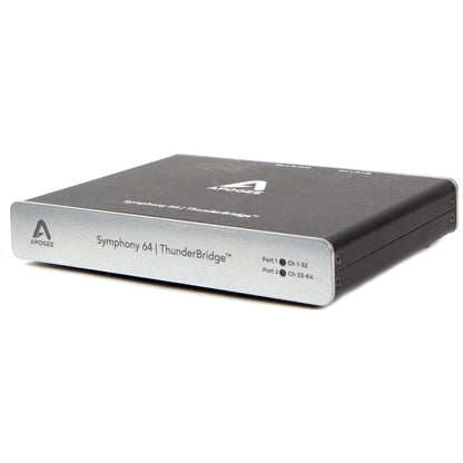 Apogee Symphony 64 ThunderBridge Thunderbolt Connection