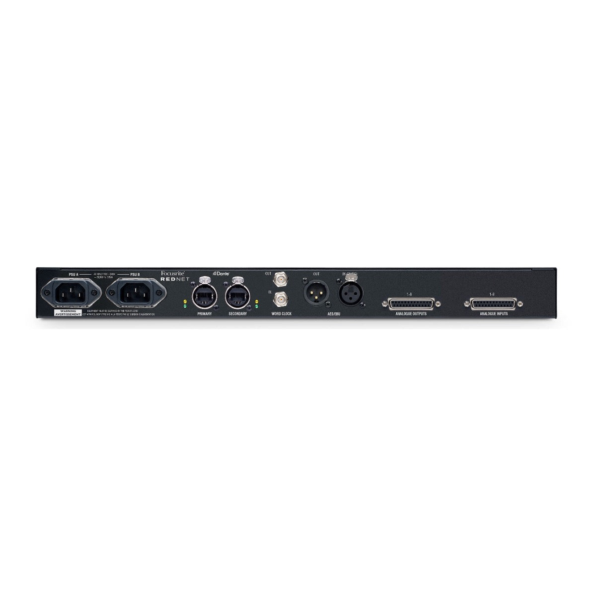 Focusrite RedNet A8R - Dante Networked A-D and D-A Converter