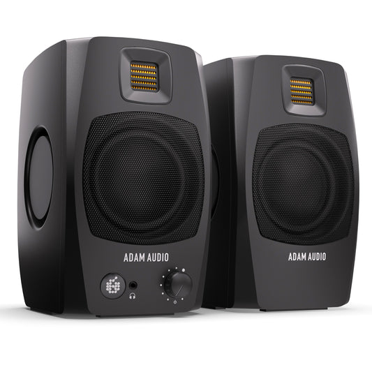 ADAM Audio D3V Desktop Monitors - Black Pair