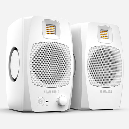 ADAM Audio D3V Desktop Monitors - White Pair