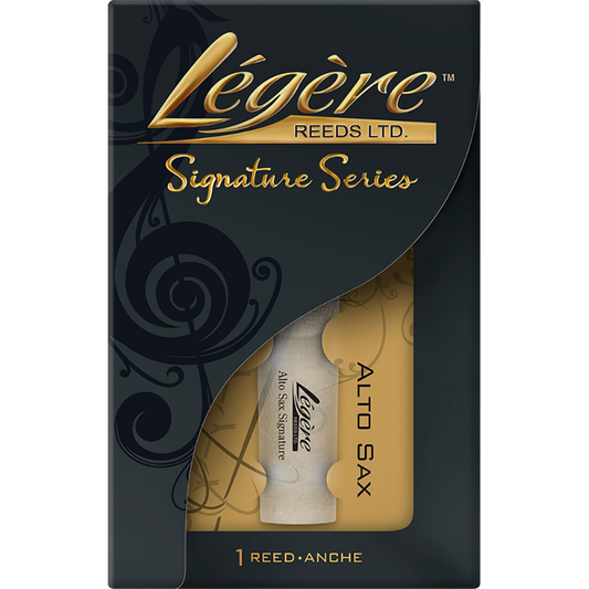 Légère ASSS250 Signature Eb Alto Saxophone 2 1/2 Strength Single Synthetic Reed