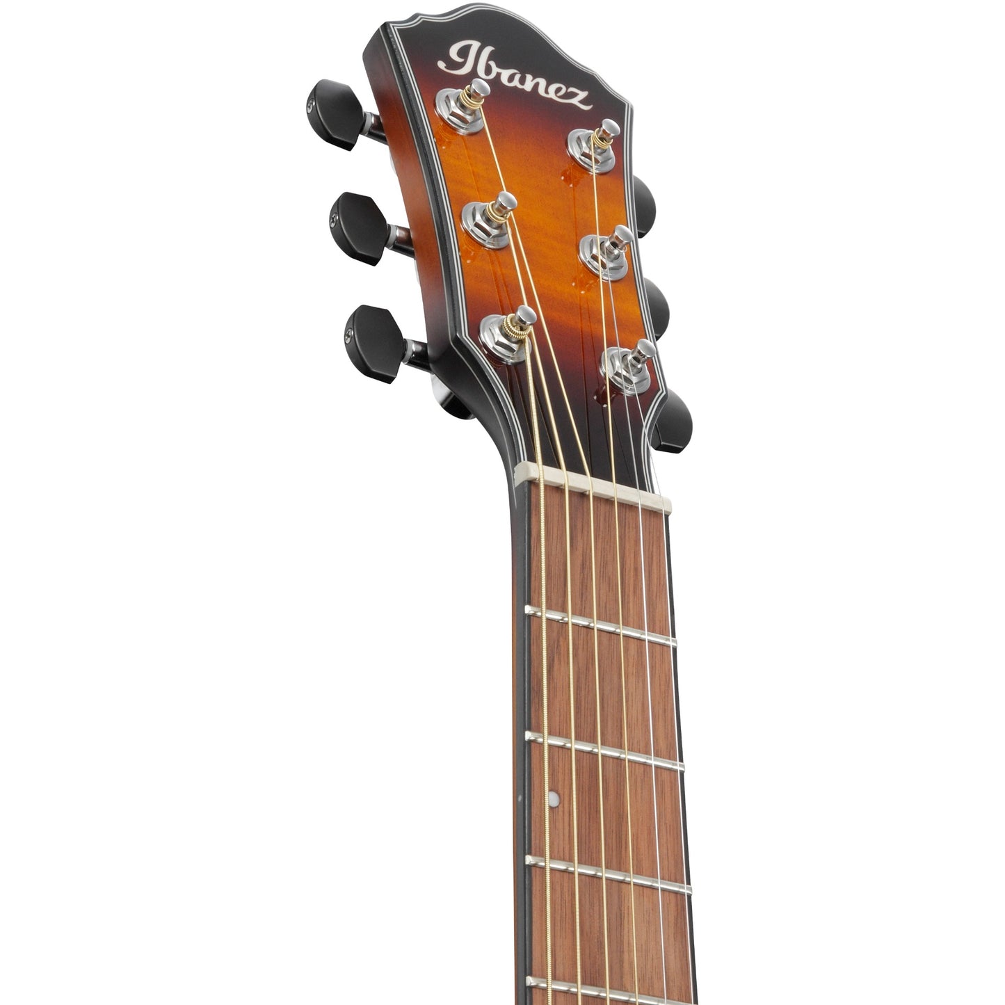 Ibanez AEWC400AMS AEW Series Acoustic Electric Guitar, Amber Sunburst