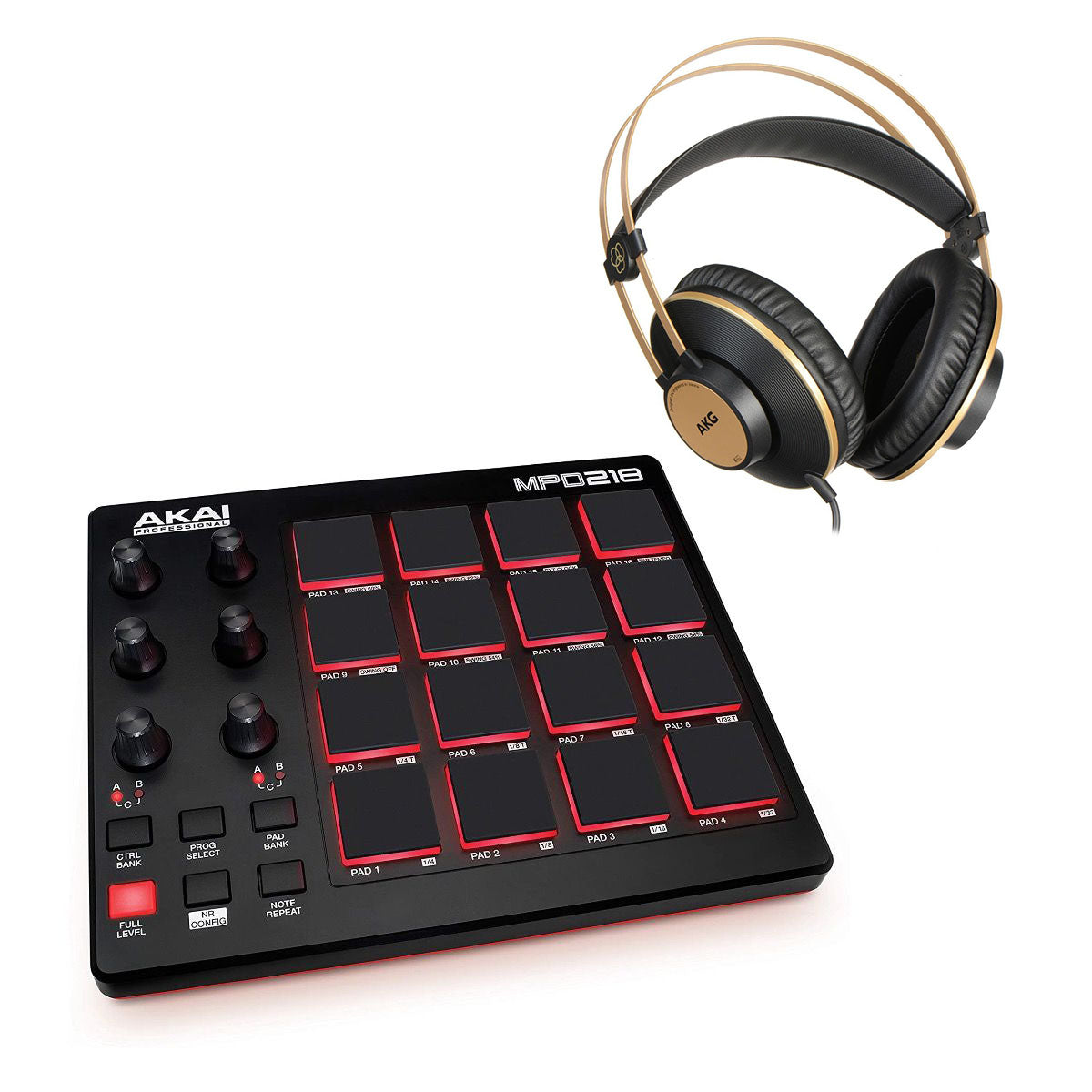 AKAI MPD218 MIDIコントローラー - DJ機材