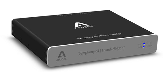 Apogee Symphony 64 ThunderBridge Thunderbolt Connection