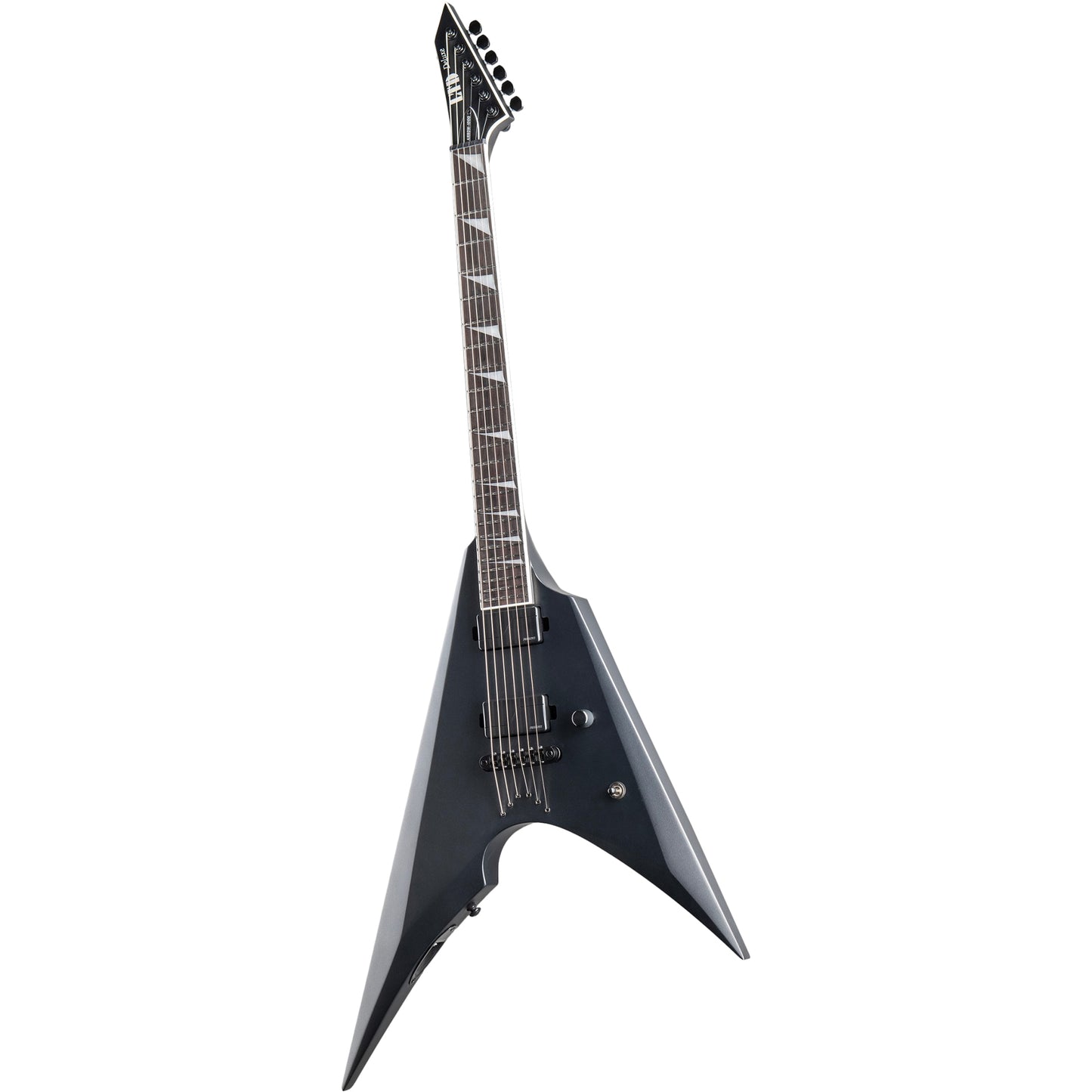 ESP LTD Arrow-1000NT Electric Guitar, Charcoal Metallic Satin