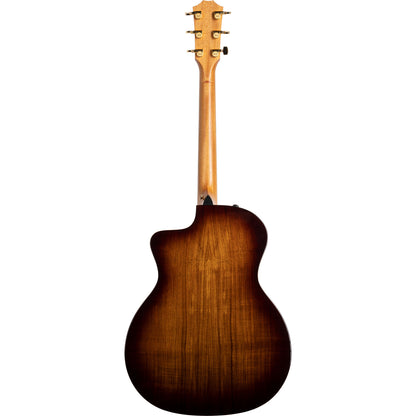 Taylor 224ce Koa Deluxe Grand Auditorium Acoustic Electric Guitar, Hawaiian Koa