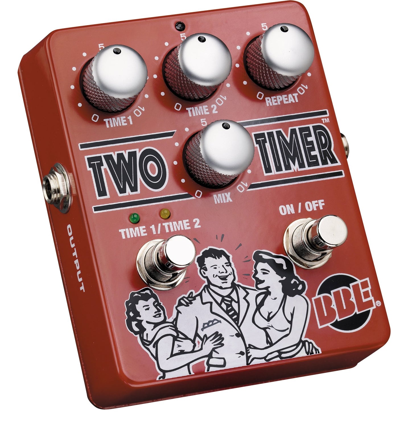 BBE Two Timer Dual Mode Analog Delay Pedal TWOTIMER