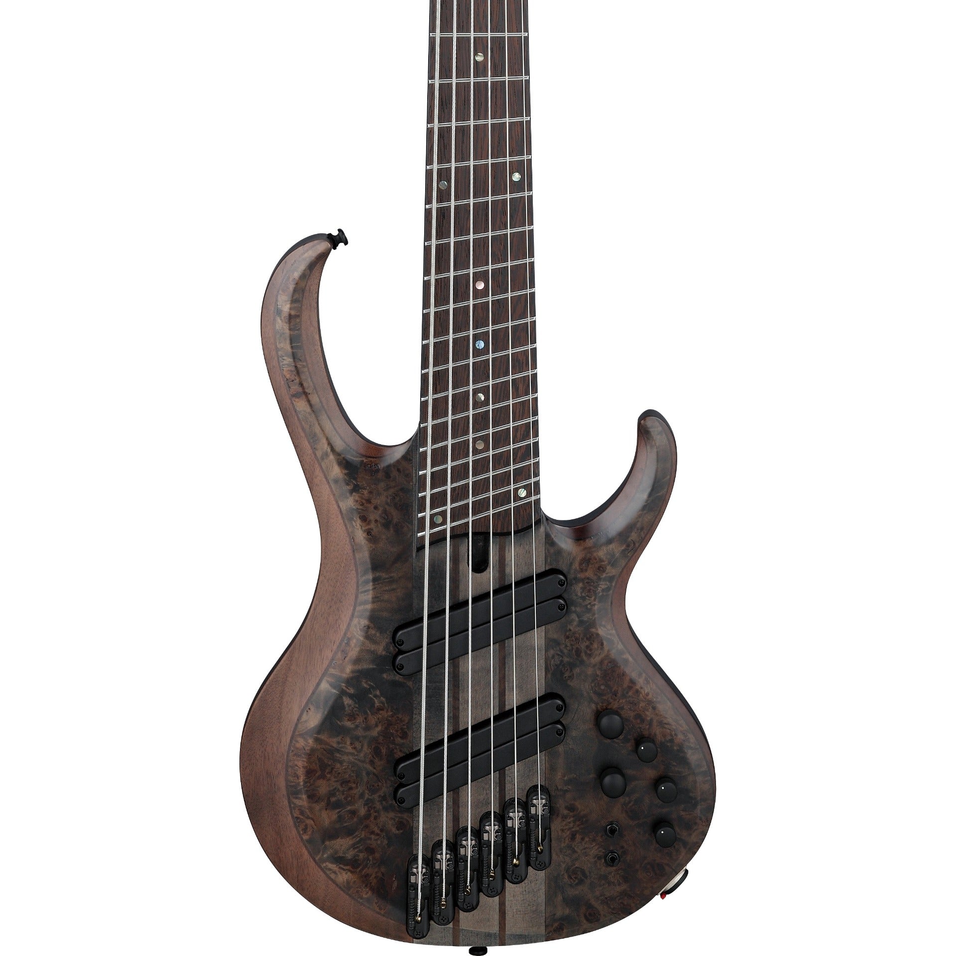 Ibanez BTB806MSTGF 6-String Electric Bass w/ Case - Transparent