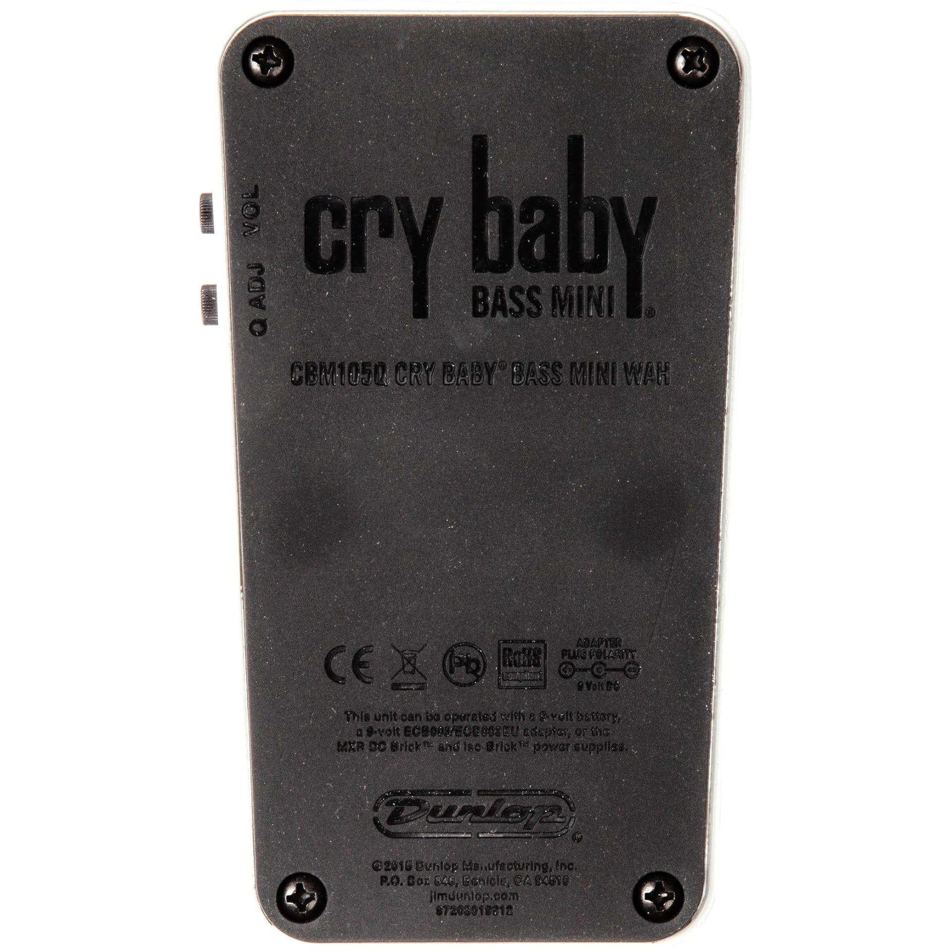 Dunlop CBM105Q Cry Baby Bass Mini Wah – Alto Music