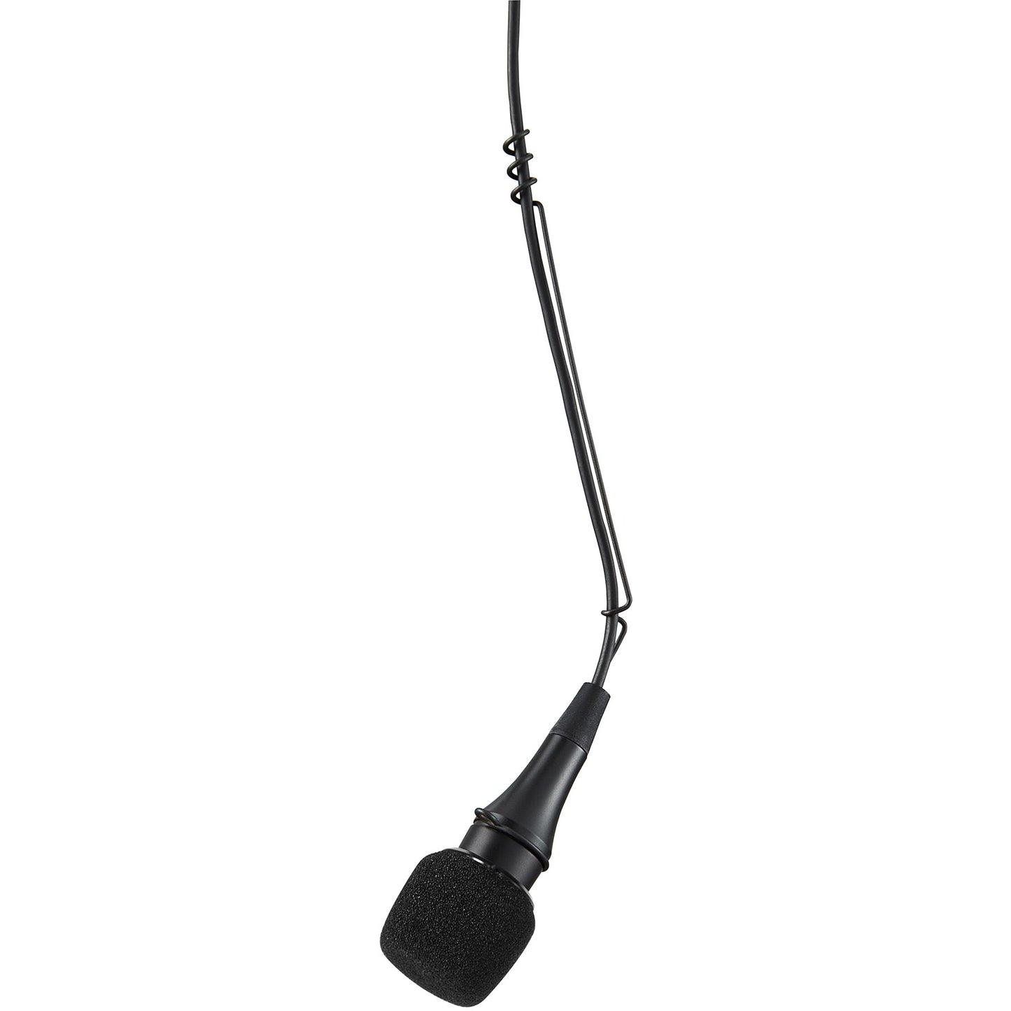 Shure CVO-B/C Overhead Condenser Microphone, 25 feet Cable, Cardioid (Black)