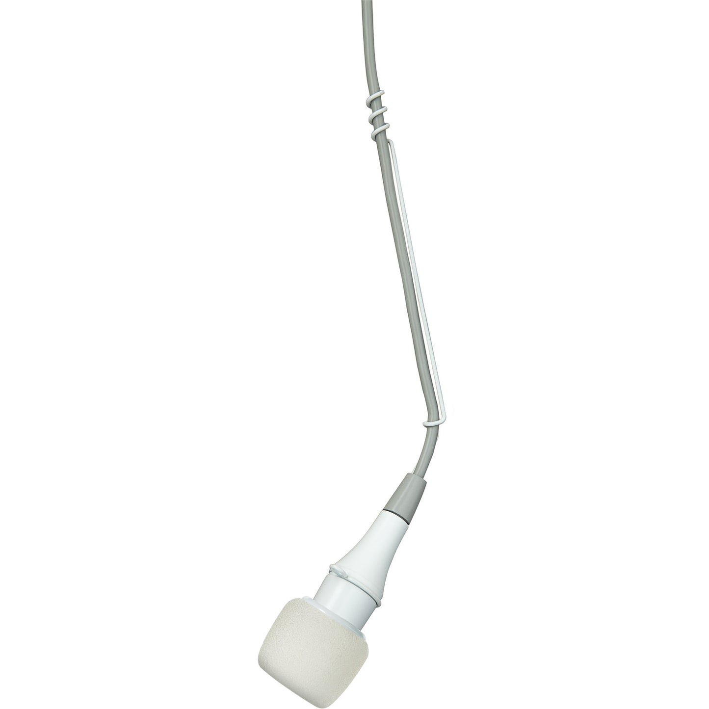 Shure CVO-W/C Overhead Condenser Microphone, 25 feet Cable, Cardioid (White)