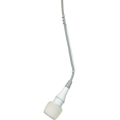 Shure CVO-W/C Overhead Condenser Microphone, 25 feet Cable, Cardioid (White)