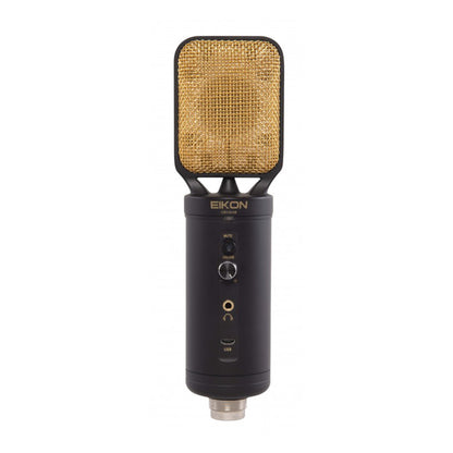 Eikon CM14USB USB + XLR Condenser Studio Mic w/USB Interface - Black & Gold