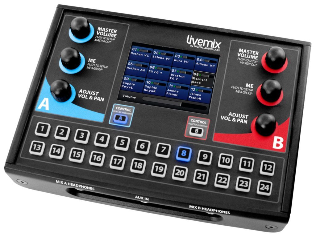 LiveMix CS-DUO Personal Monitor Mixer