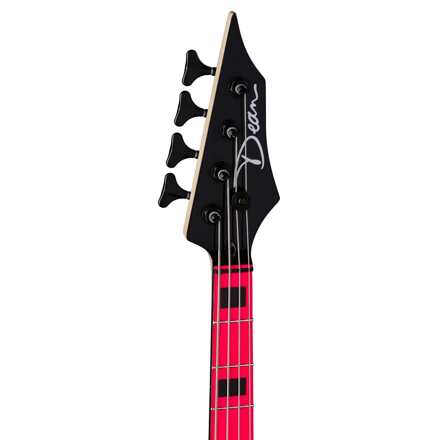 Dean Custom Zone Bass - Fluorescent Pink