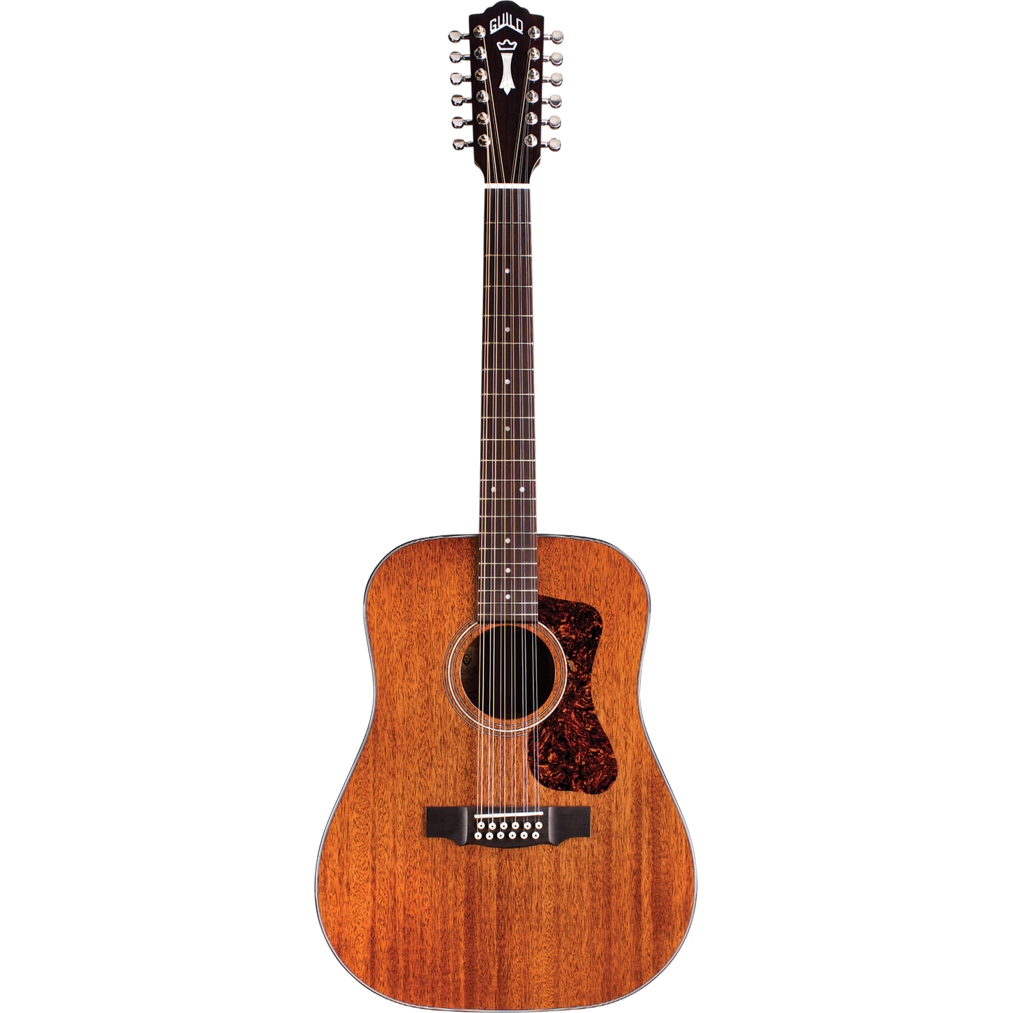 Guild D-1212 12-String Dreadnought Westerly Acoustic Guitar, Natural