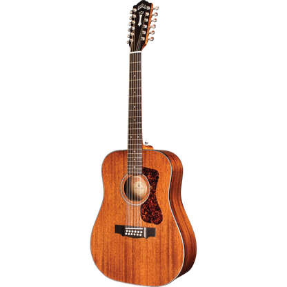 Guild D-1212 12-String Dreadnought Westerly Acoustic Guitar, Natural