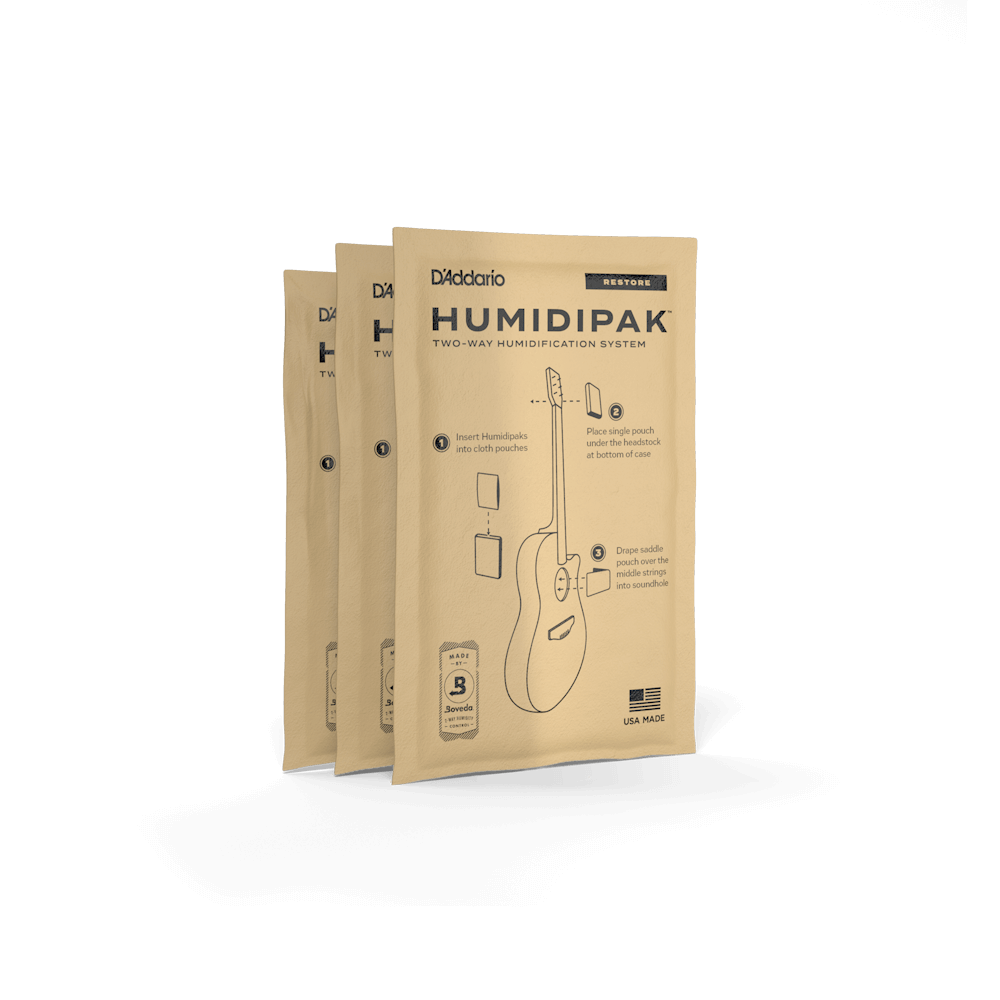 D’addario Two Way Humidification System Conditioning Packets