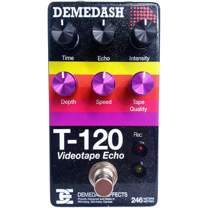 Demedash Effects Black T-120 Videotape Echo V2