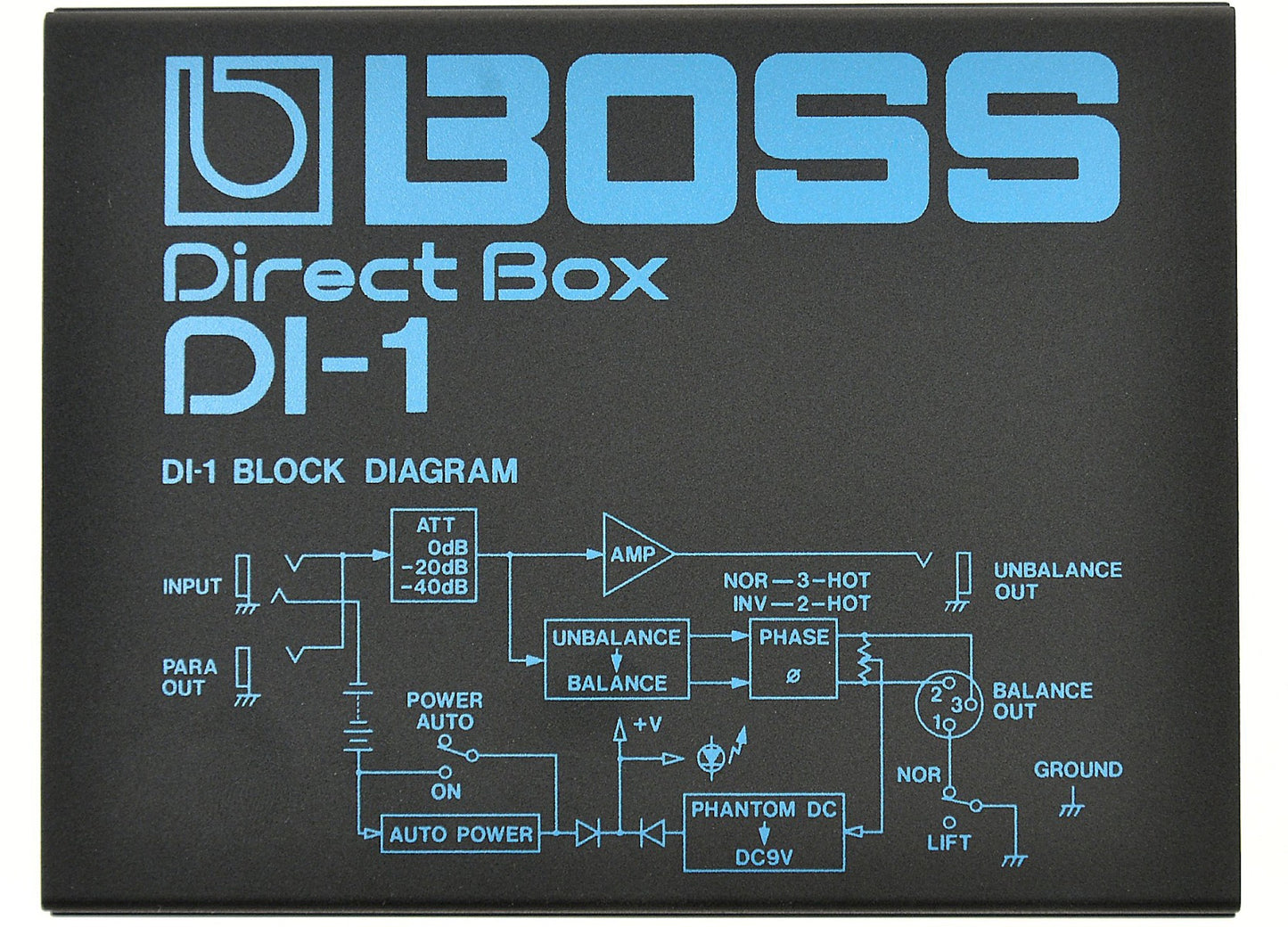 Boss DI-1 Direct Box