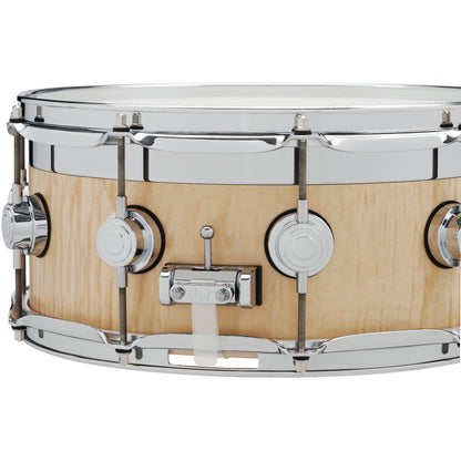 Drum Workshop Collectors Series Top Edge 6x14 Snare Drum - Satin Natural