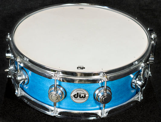 Drum Workshop 5X14 Snare Drum in Blue Azure Finish