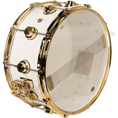 Drum Workshop Collectors Series 6.5x14 Snare Drum - Power Coated White