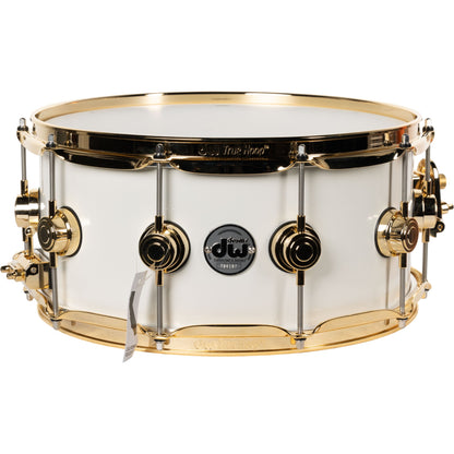 Drum Workshop Collectors Series 6.5x14 Snare Drum - Power Coated White