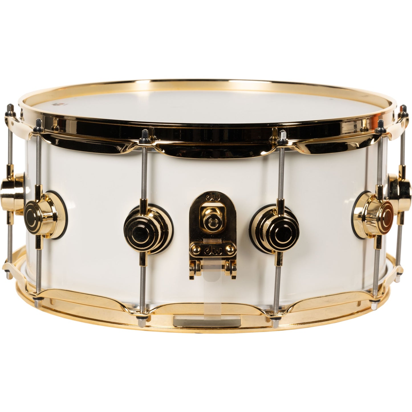 Drum Workshop Collectors Series 6.5x14 Snare Drum - Power Coated White