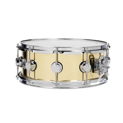 Drum Workshop Collectors Series 4x14 Snare Drum - Polished Brass