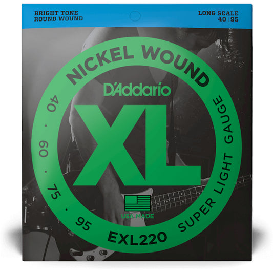 D'Addario EXL220 XL Nickel Round Wound Super Light Bright Electri