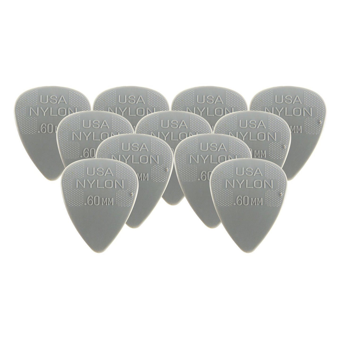 Dunlop 44P .60 Nylon Standard 12-Pack Picks