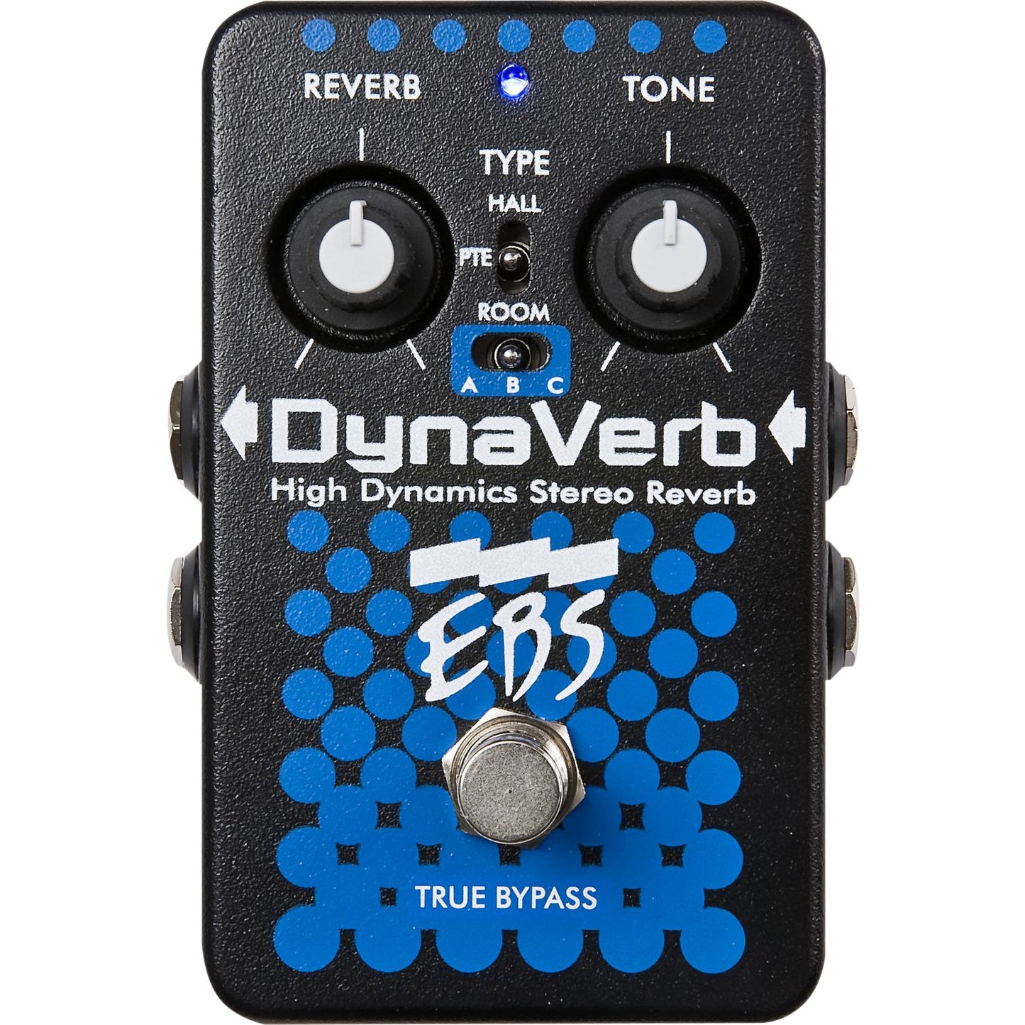 EBS DynaVerb Highly Dynamic Stereo Bass Reverb Pedal EBSDV