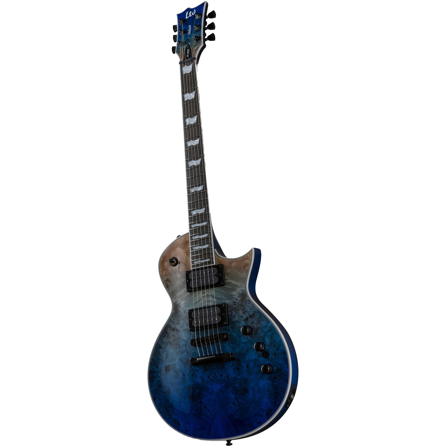 ESP LTD EC-1000 Electric Guitar, Blue Natural Fade