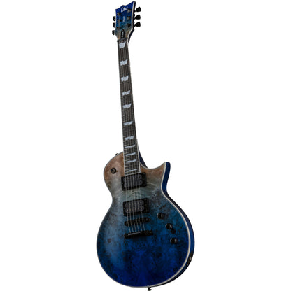 ESP LTD EC-1000 Electric Guitar, Blue Natural Fade