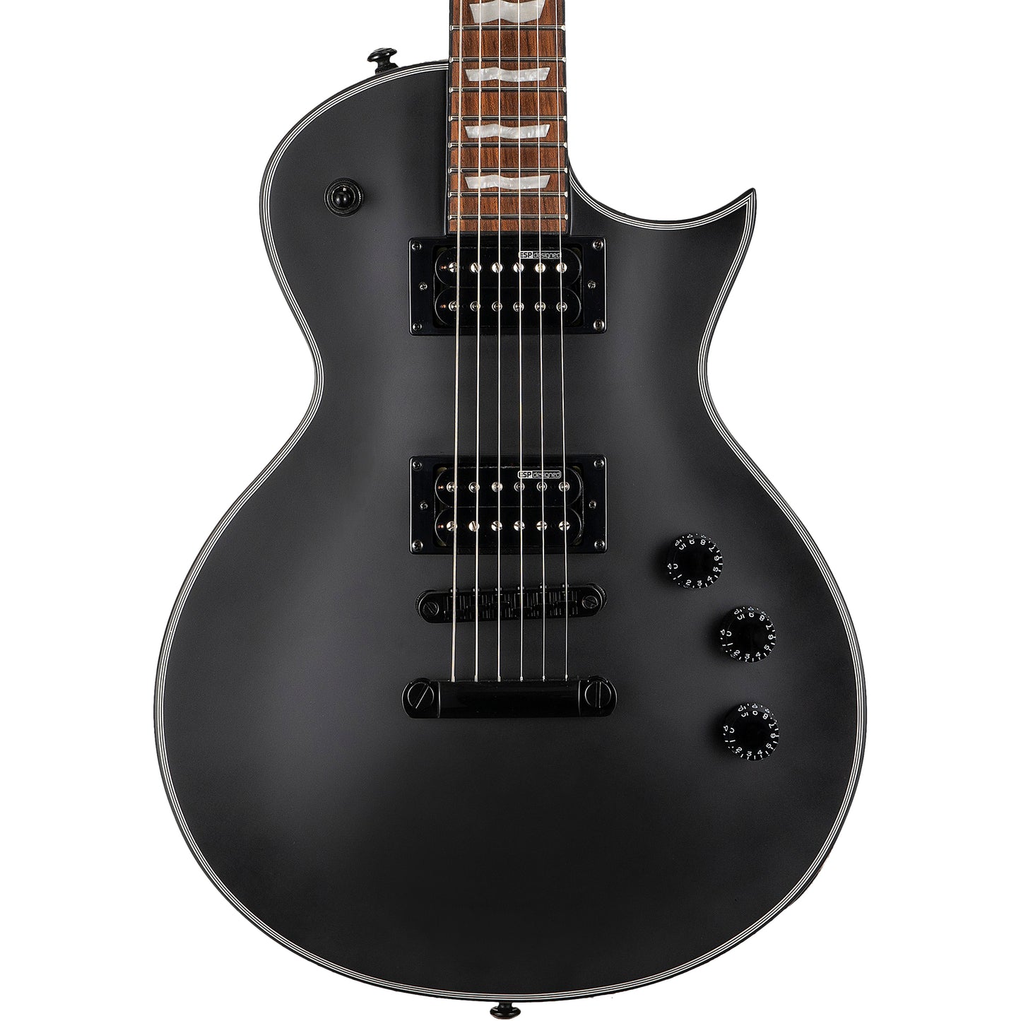 ESP LTD EC-256 Electric Guitar, Black Satin