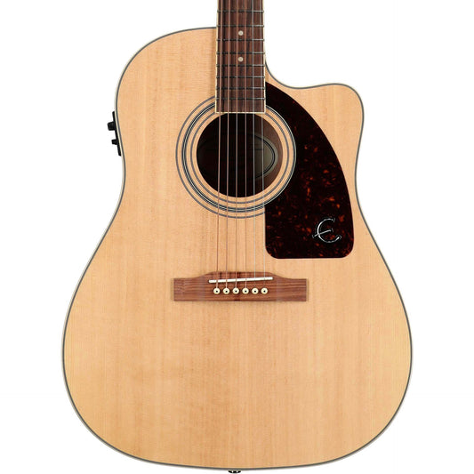 Epiphone AJ-220SCE Acoustic Electric Guitar, Natural