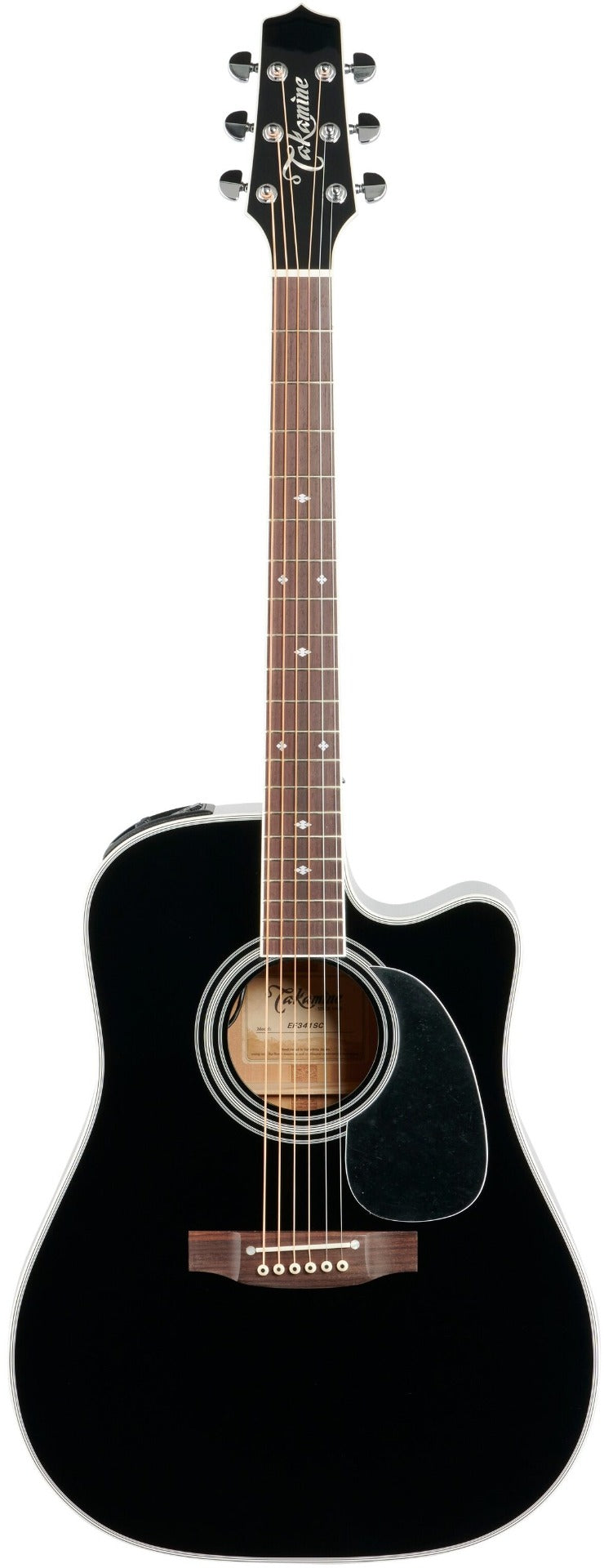 Takamine Legacy Series EF341SC Acoustic Electric Guitar Black