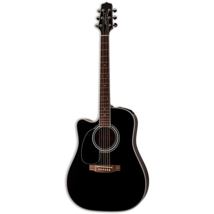 Takamine Legacy EF341SC Left Handed Acoustic Electric Guitar - Gloss Black