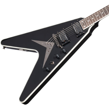 Epiphone Dave Mustaine Flying V Custom Electric Guitar - Black Metallic