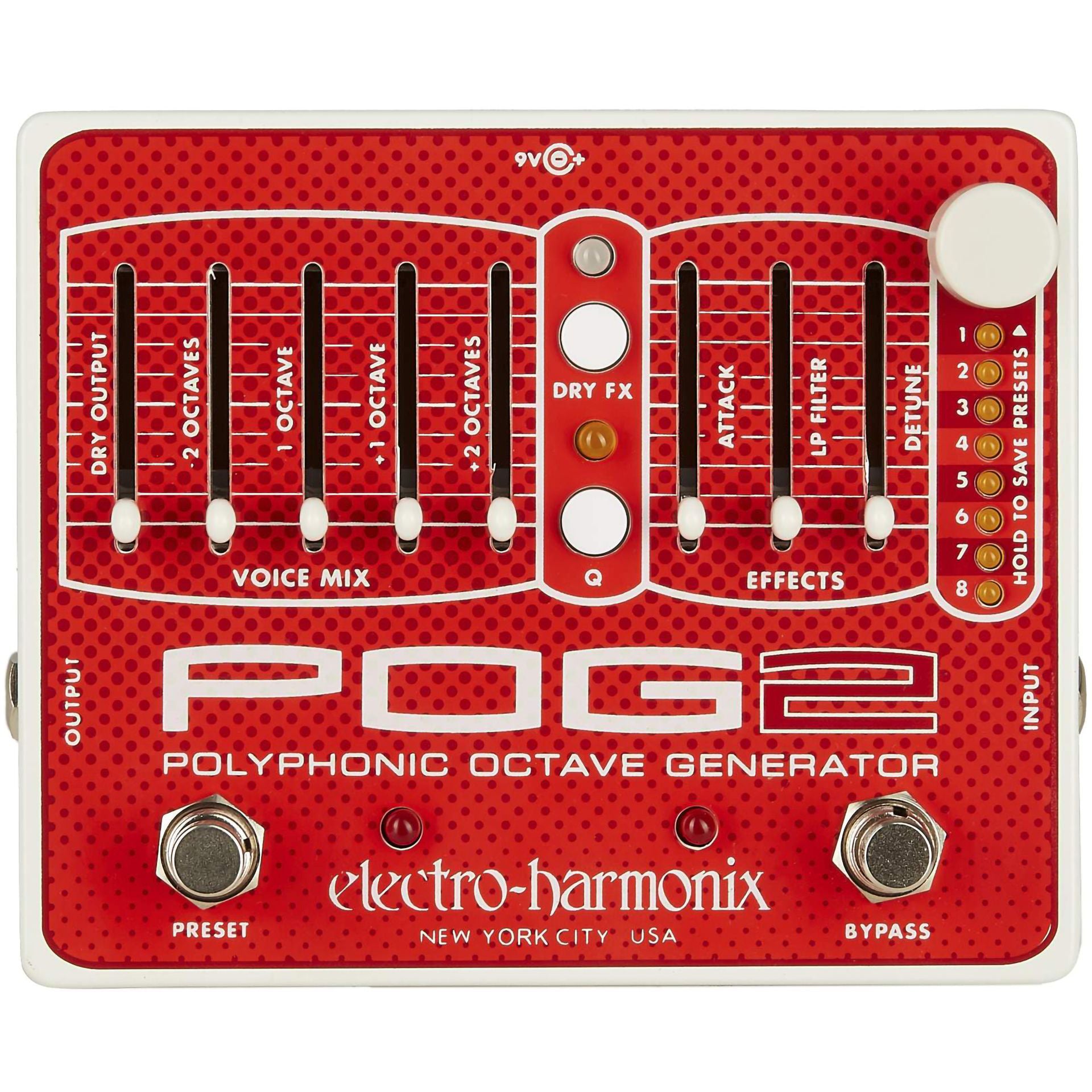 Electro Harmonix POG2 Polyphonic Octave Generator Pedal