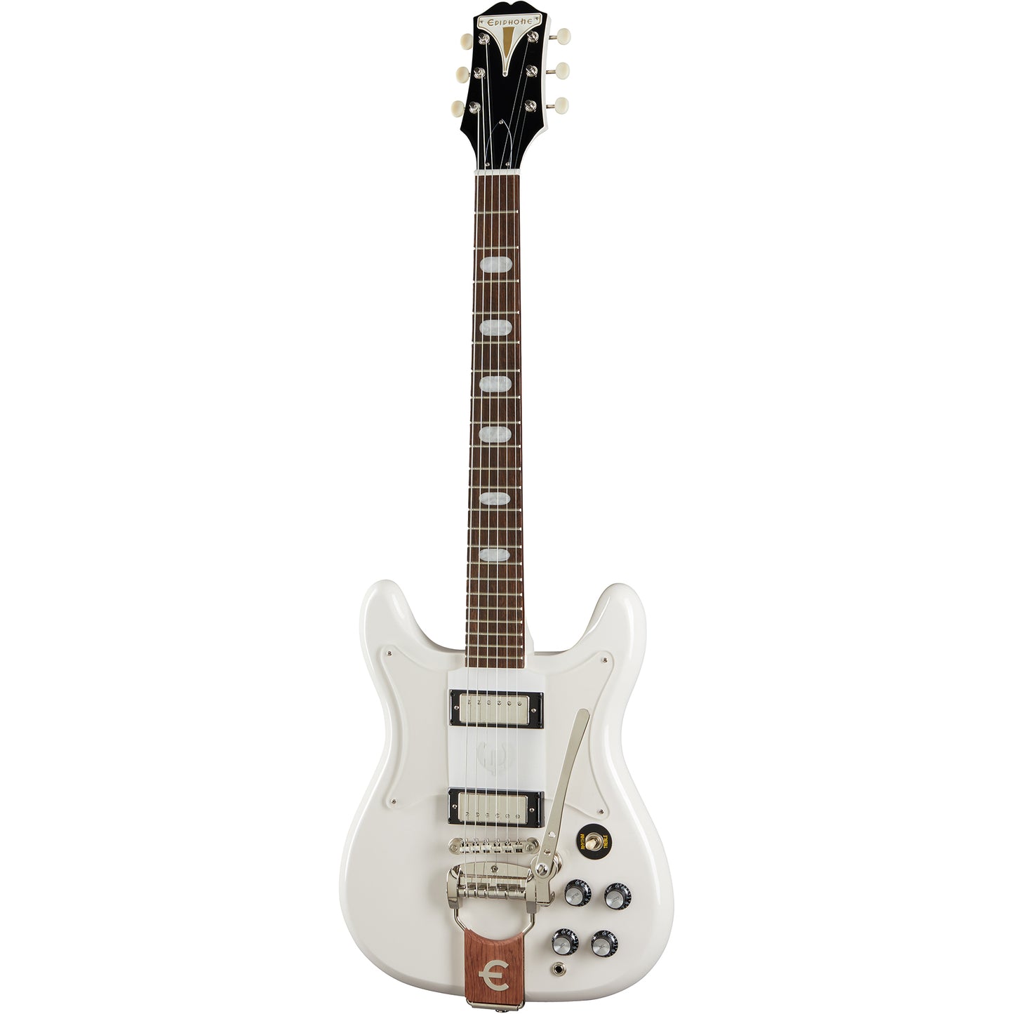 Epiphone Crestwood Custom Electric Guitar in Polaris White