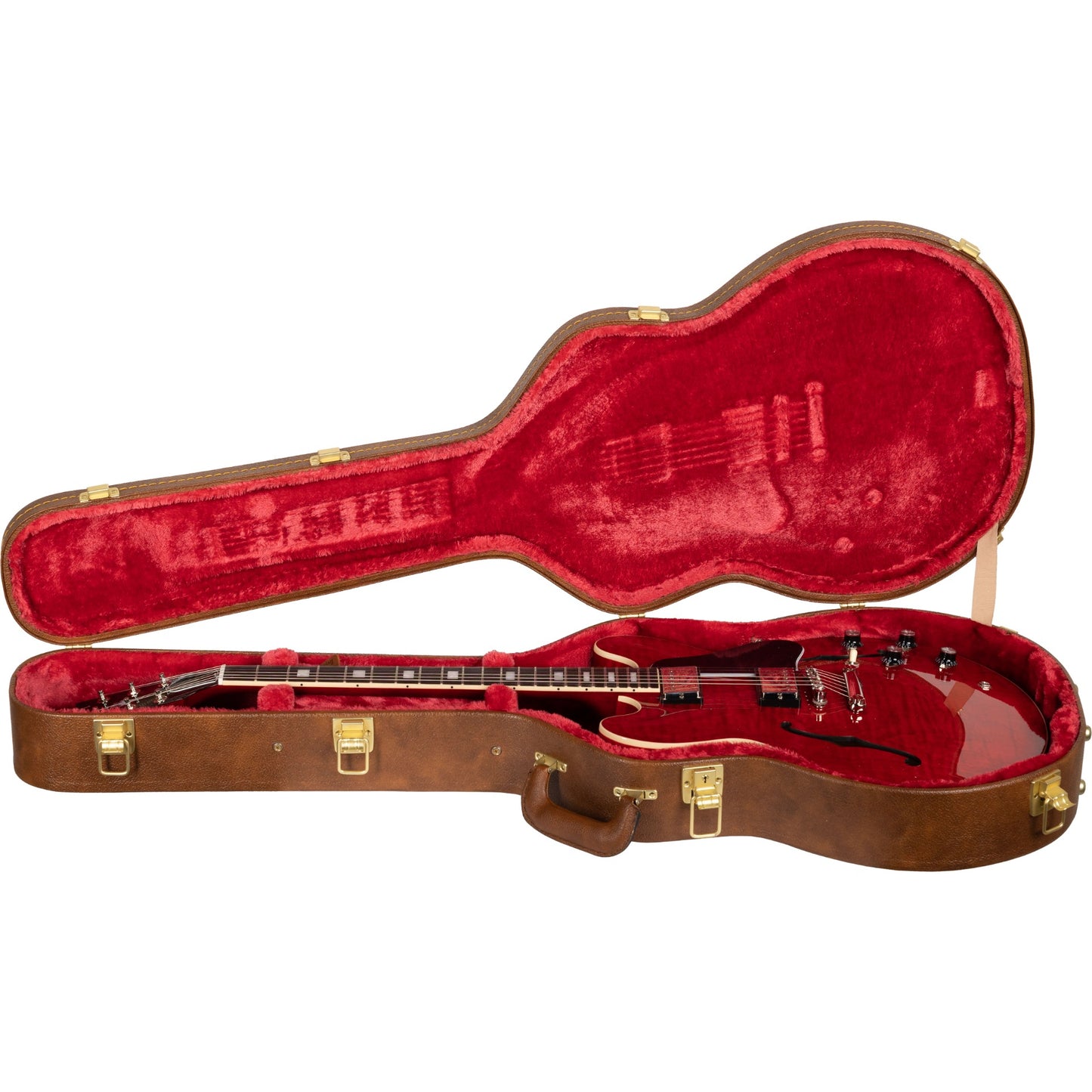 Gibson ES-335 Figured Semi Hollow Electric Guitar - Sixties Cherry