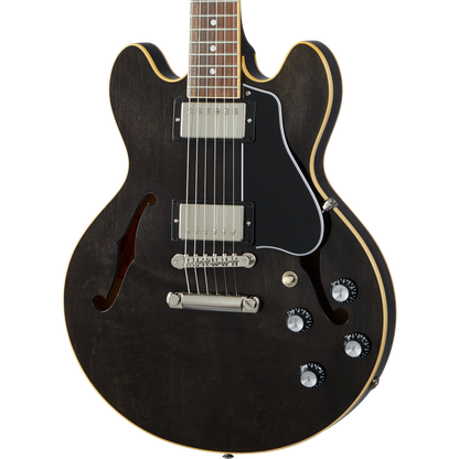 Gibson ES-339 Semi Hollow Electric Guitar in Transparent Ebony