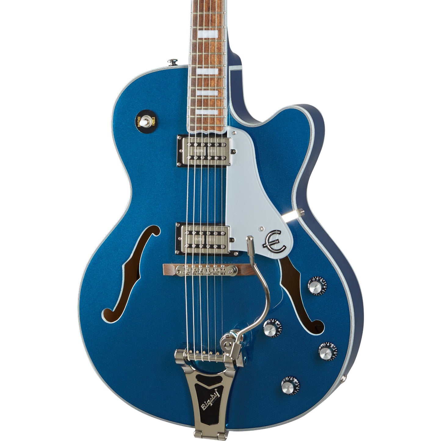 Epiphone Emperor Swingster Semi Hollow Delta Blue Metallic