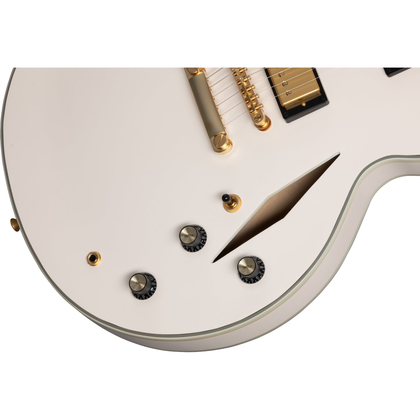 Epiphone Emily Wolfe “White Wolfe” Sheraton Electric Guitar - Aged Bone White