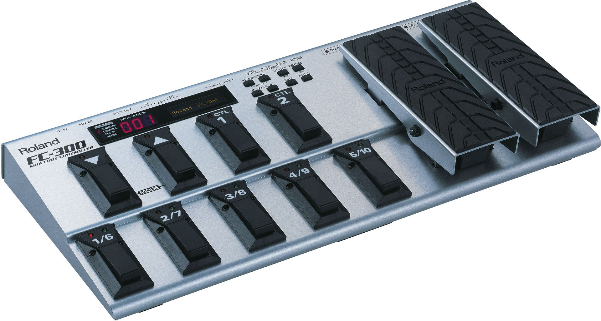 Roland FC-300 MIDI Foot Controller with Expression Pedals