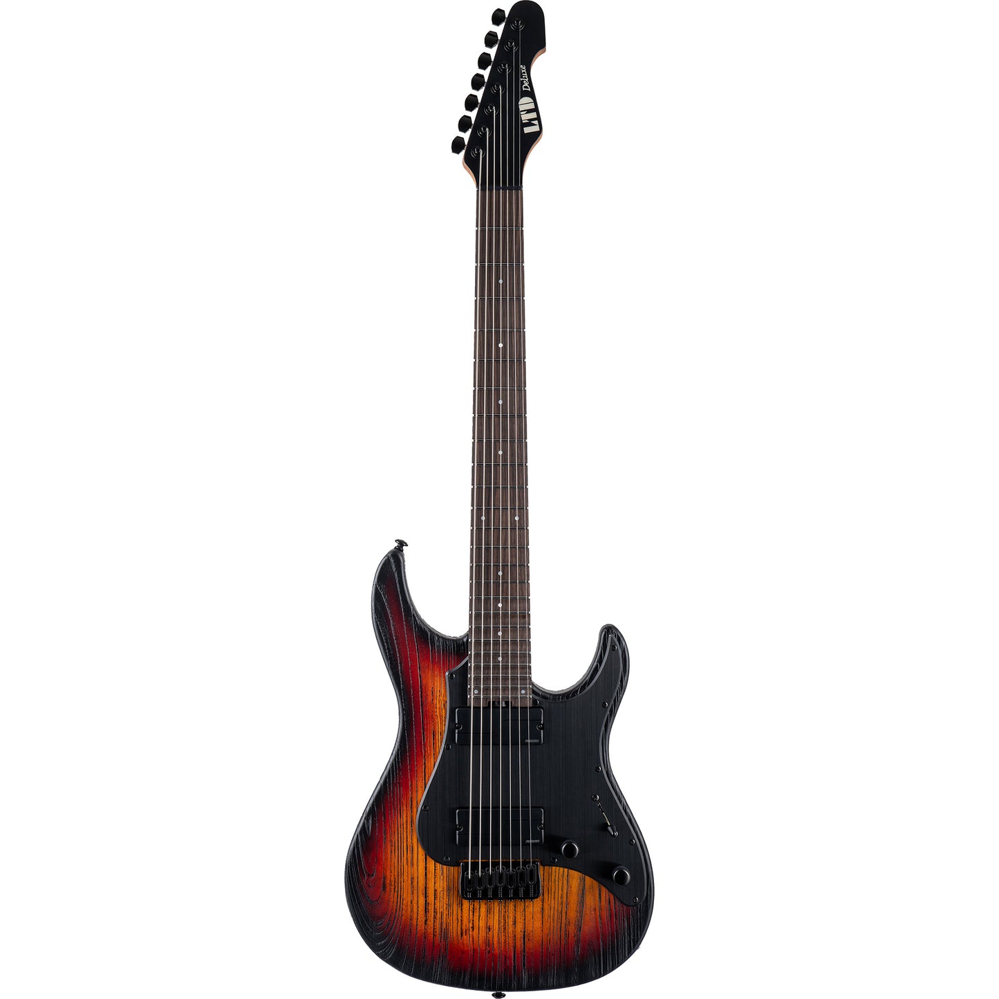 ESP LTD SN-1007 HT Baritone 7-String Electric Guitar, Fireblast