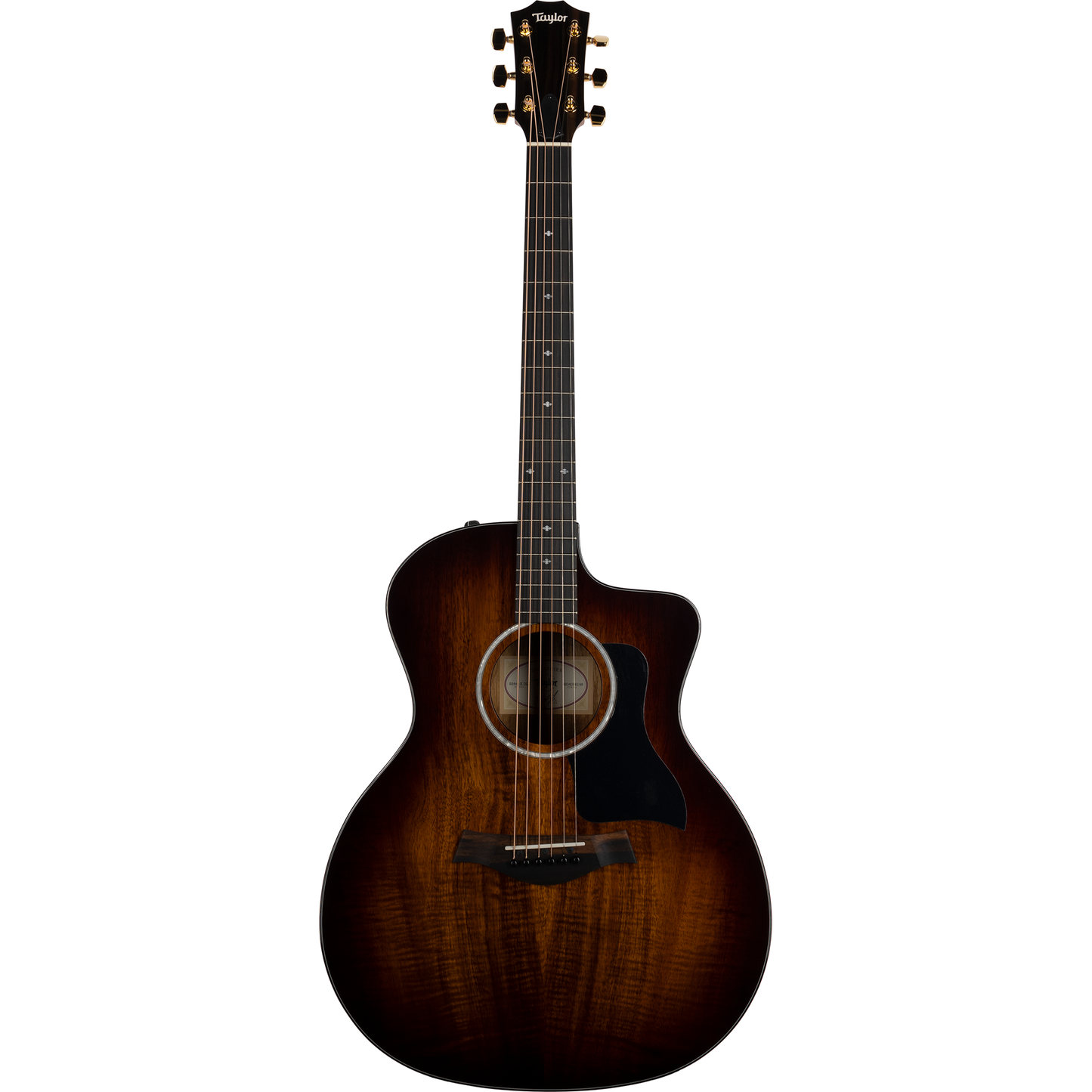 Taylor 224ce Koa Deluxe Grand Auditorium Acoustic Electric Guitar, Hawaiian Koa